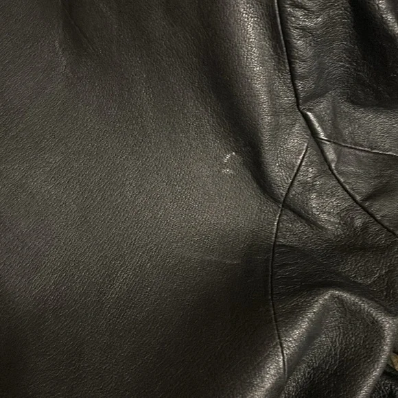 Men’s leather trench coat - Picture 8 of 12